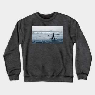 Surf's Up silver Crewneck Sweatshirt